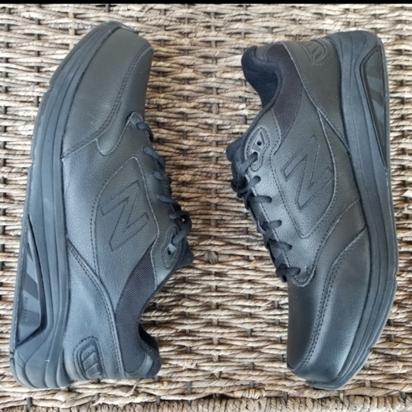 New Balance BLACK UNISEX Work Shoes (M8.5D /W10D) Durable Walking Sneakers - Picture 3 of 10